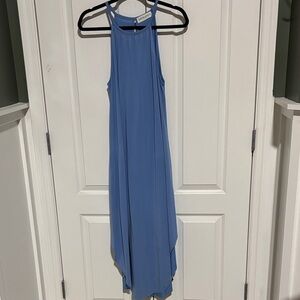 Blue Sleeveless Dress